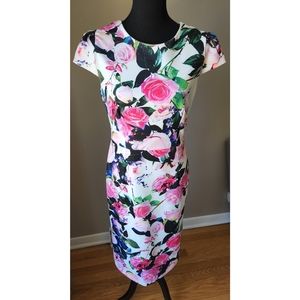 Betsey Johnsons Floral Sheath Dress